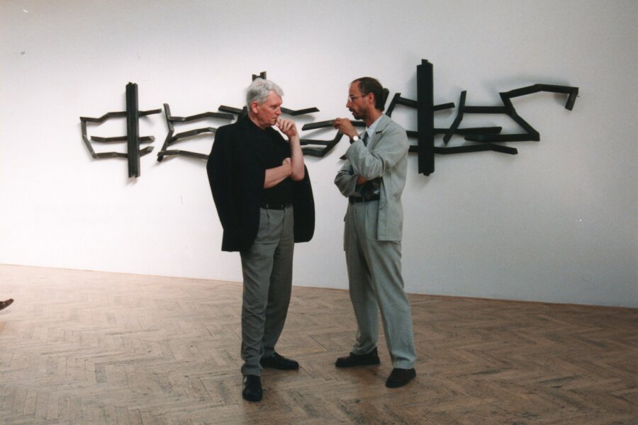 zleva Dieter Bogner, Radek Horáček